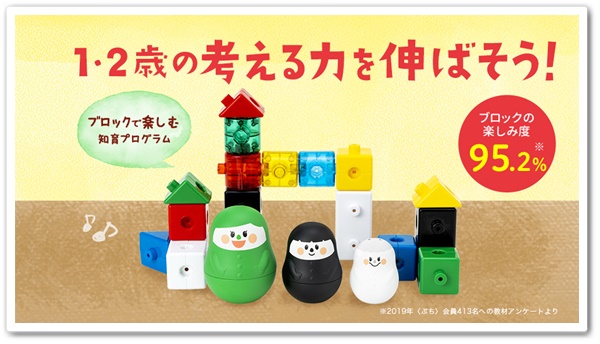 こどもちゃれんじ,きらきら知育ブロック,追加,追加購入,使い方,遊び方,口コミ,体験談
